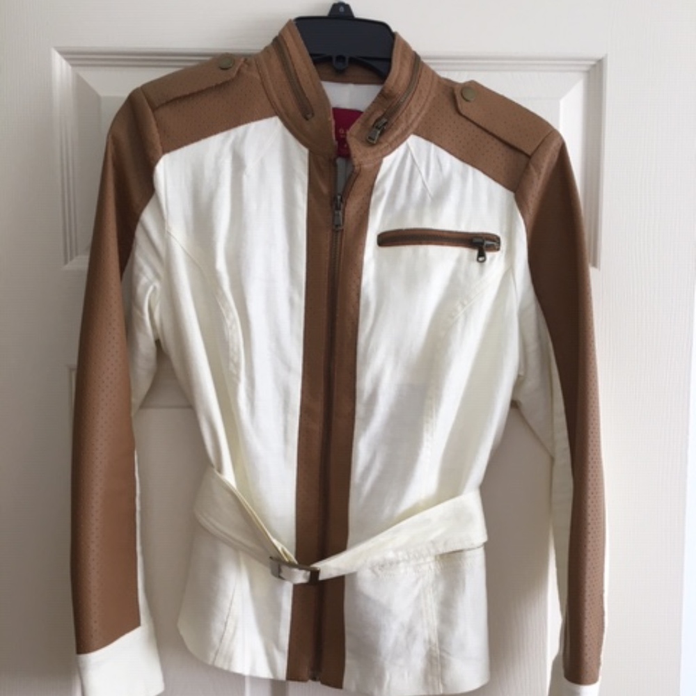 GILI cotton and faux leather NEW